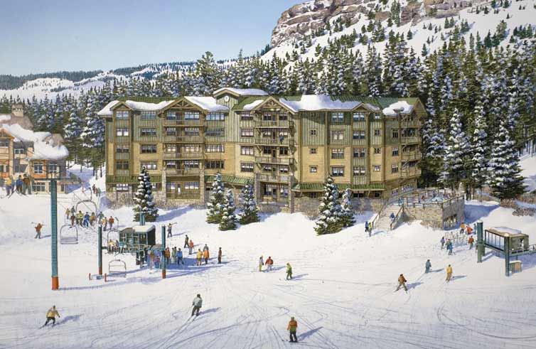 The new Expedition Lodge at Kirkwood Mountain Resort broke ground with a 
